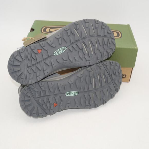 NEW KEEN Women's 6 Terradora II Open Toe Post Sandals Gray Teal Green - Picture 6 of 7